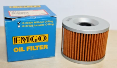 Elemento de filtro de aceite Emgo 10-20300 para Honda 79-82 CB1100F CBX 1000 1050 15410-426 Foto 1 de 2