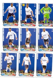 2011-2012 Topps Match Attax 15 card Common Team Set - TOTTENHAM - Picture 1 of 2