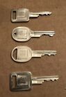 Vintage 1980er Jahre General Motors (GM) Schlüssel x4 NOS 