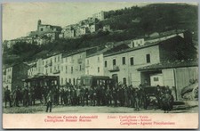 CARTOLINA CASTIGLIONE MESSER MARINO CHIETI AUTOMOBILI CORRIERE STREPITOSA 5X48