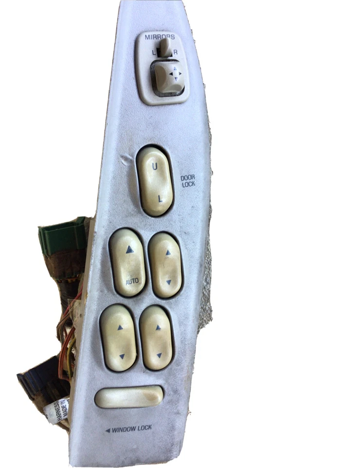 Interruptor de ventana Mercury Grand Marquis 1998-2002 puerta lateral del conductor principal 2000 H17 Foto 1 de 2