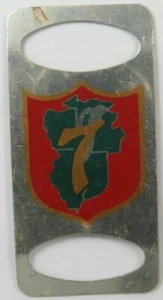 Region 7 BSA Metal Neckerchief Slide [C-1670] - Picture 1 of 1