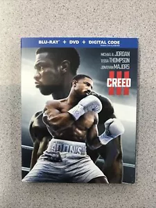 Creed III (Blu-ray, 2023) +DVD +Digital Code New And Sealed - Imagen 1 de 5