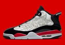Nike Air Jordan Dub Zero White Fire Red Black Sneakers 311046-162 Mens Sizes