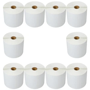10Roll 4"X6" 500P/R Shipping Postage Label For Zebra LP 2443 2844 2442 ZP500 - Picture 1 of 11