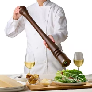 Trudeau Wood Pepper Mill Restaurant Professional Grinder Giant Long 31 inch 78cm - Picture 1 of 7