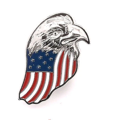 Eagle Decorative Snap Set Red Nickel 1-1/2" 1265-41 by Stecksstore - Image 1 of 2