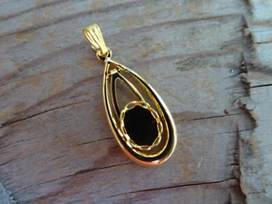 Slide Pendant 6x8mm Oval Bright Hamilton Gold Plated (pkg 12) 1325 - Picture 1 of 6