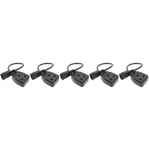  5 PCS UPS Cable Computer Power Extension Cord Plug Adapter for Uk - Afbeelding 1 van 12