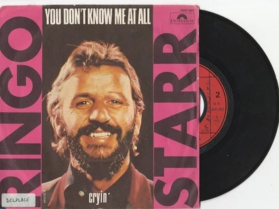 SP RINGO STARR-YOU DON T KNOW MA AT ALL-BEATLES-POLYDOR-FRENCH - Photo 1/2
