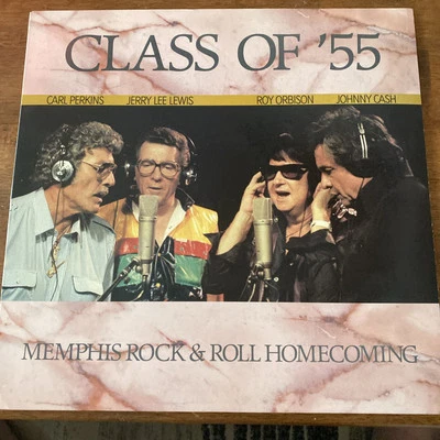 Memphis/Rock & Roll Homecoming Class Of ‘55 (Vinyl LP) Lewis/Orbison/Cash - Image 1 of 4