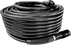 Polyurethane(PU) Air Hose 1/4-Inch x 100ft Reinforced, 100FT, Black - Picture 1 of 7