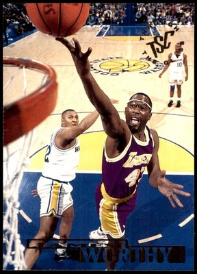 James Worthy 1994-95 Stadium Club #147 Lakers NBA LEER ENVÍO GRATUITO AutographDen Foto 1 de 2