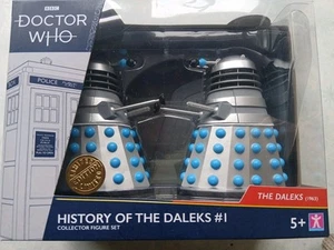 Doctor Who Historia de los Daleks #1 Conjunto de figuras de coleccionista The Daleks 1963 - Imagen 1 de 13
