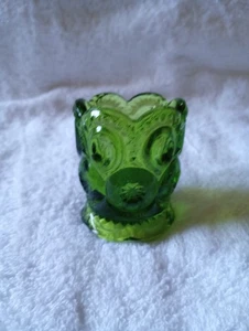 Vintage Le Smith grüner Mond Stern Zahnstocher Halter - Bild 1 von 4