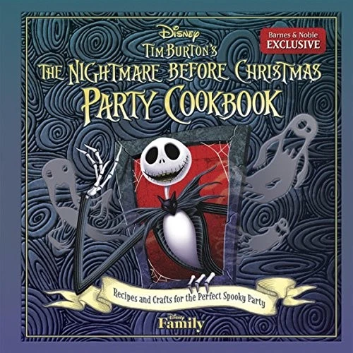 Tim Burton's The Nightmare Before Christmas Party Cookbook: Recipes and Craf... - Image 1 of 1