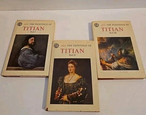 3 Volume (1-3) Set "All the Paintings Of Titian" Francesco Valcanover **1960-HB - Picture 1 of 8