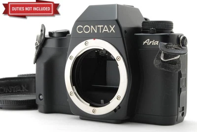 [ESTADO PERFEITO com alça] Contax Aria 35mm SLR 35mm corpo da câmera de filme do Japão - Imagem 1 de 4