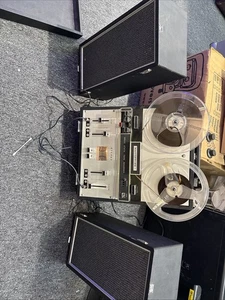 Vintage Reel to Reel Solid State Stereo Tape Player Recorder Asi - Picture 1 of 3