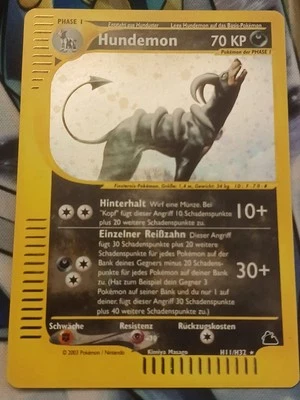Hundemon Holo H11/H32 Skyridge Deutsch NM Pokemon - Bild 1 von 2