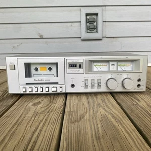 Vintage Technics M205 Cassette Tape Deck Plays Tapes Other Functions - Picture 1 of 8