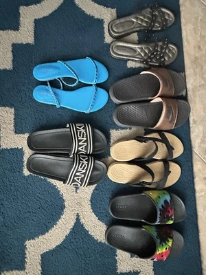 lote de 7 sandalias Foto 1 de 4