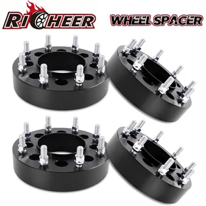(4) 2" 8x170 to 8x200 Wheel Adapters 14x1.5 Fits 99-22 Ford F250 F350 Super Duty - Picture 1 of 7