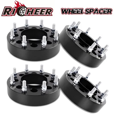 (4) Adaptadores de rueda de 2" 8x170 a 8x200 14x1,5 para Ford F250 F350 Super Duty 99-22 Foto 1 de 4