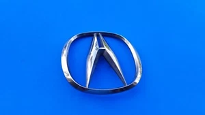 02 03 04 ACURA RL REAR TRUNK LID EMBLEM CHROME BADGE SYMBOL LOGO USED OEM B18 - Picture 1 of 4