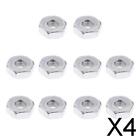2-4pack 10Pieces Bar Nuts for STIHL MS170 MS171 MS180 MS181 MS192 MS200 MS210