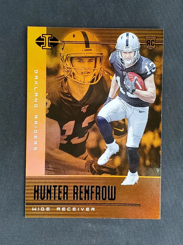 Hunter Renfrow 2019 Panini Illusions Rookie Orange - Image 1 of 1