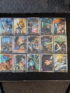 2023 Topps Chrome Star Wars Manga Madness Inserts - Complete Set 1-15 MINT!! - Picture 1 of 1