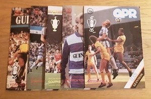 Queens Park Rangers 1984/85 Home League Cup Programas selecciona en el menú - Imagen 1 de 6