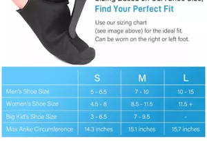 Plantar Fasciitis Night Splint Sock - Gentle Foot Support for Pain Relief - Picture 1 of 3