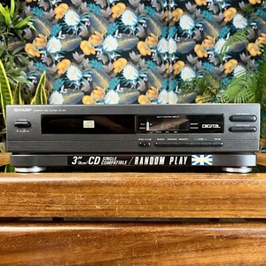 SHARP DX-361 COMPACT DISC PLAYER Black Random Play UK Made Retro CD Player Hi-Fi - Picture 1 of 13