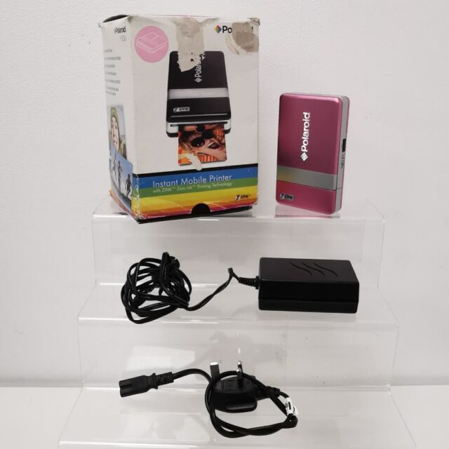 Polaroid Zip Mobile Printer negra, mini Impresora fotográfica Bluetooth