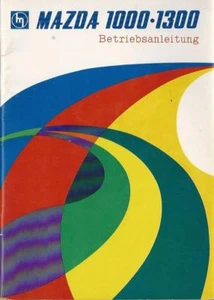 MAZDA 1000 1300 Betriebsanleitung 1972 Bedienungsanleitung Handbuch FA2 BA - Picture 1 of 6