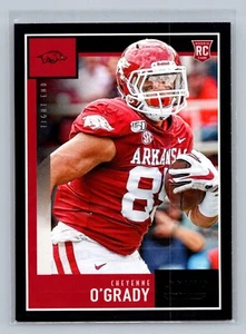 2020 Score #402 Cheyenne O'Grady Black Arkansas Razorbacks Rookie - Photo 1 sur 2