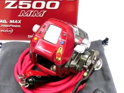 Daiwa Seaborg Z500MM Magmight Big-Game Eléctrico Reel + Inglés Manual Excelente - Imagen 1 de 4