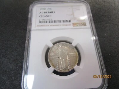 1930 Standing Liberty Quarter NGC AU- (2164021-002) - Image 1 of 4