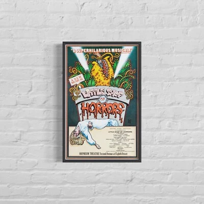 LITTLE SHOP OF HORRORS 'Orpheum Theatre' 1980 Broadway Poster, 14"x22" - Image 1 of 4