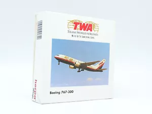 Herpa Aereo Compagnie Aeree 1/500 - Boeing 767 300 TWA - Foto 1 di 1