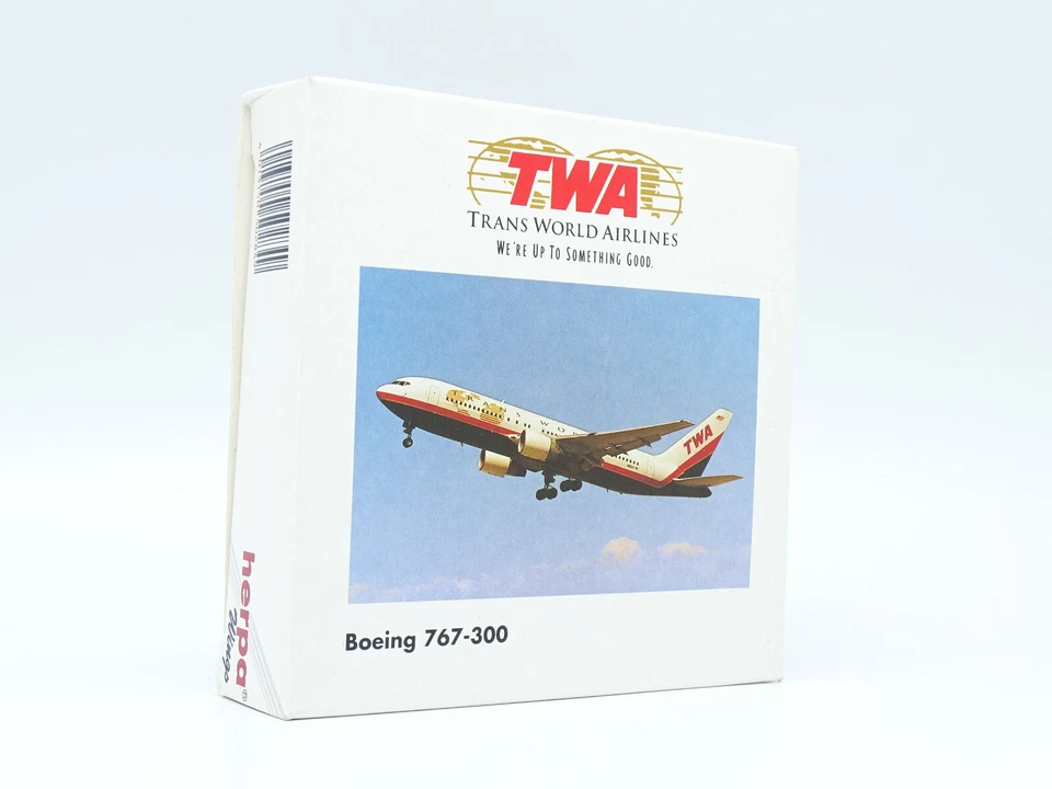 Herpa Aereo Compagnie Aeree 1/500 - Boeing 767 300 TWA - Immagine 1 di 1