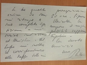 Lettera autografa di Italo Balbo - Picture 1 of 1