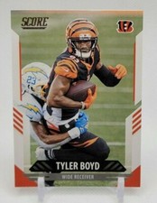 🏈🏈Tyler Boyd 2021 Panini Score Cincinnati Bengals Football Card🏈 🏈