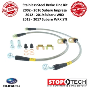 StopTech Centric Front Steel Brake Line Kit For Subaru Impreza / WRX / WRX STI - Bild 1 von 12