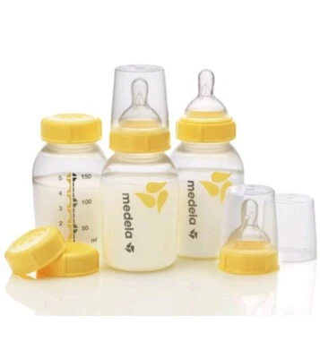 Juego de biberones de leche materna MEDELA 5 oz Foto 1 de 3