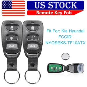 2 For 2011 2012 2013 Kia Optima Hyundai Veloster Keyless Remote Car Key Fob - Picture 1 of 7