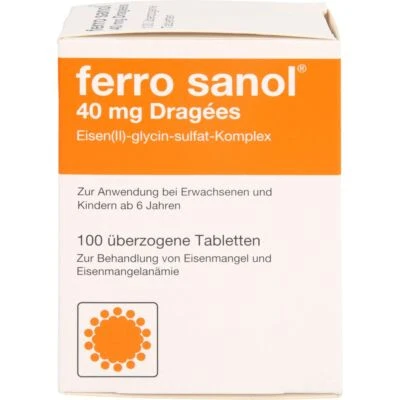 UCB PHARMA GMBH FERRO SANOL überzogene Tabletten 100 St PZN 03028737