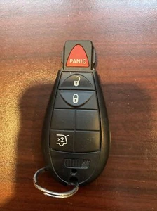 ¡Probado! FABRICANTE DE EQUIPOS ORIGINALES JEEP Entrada Remota Llave Llave Fobik 4 Botones IYZ-C01C ¡Bueno! - Imagen 1 de 2